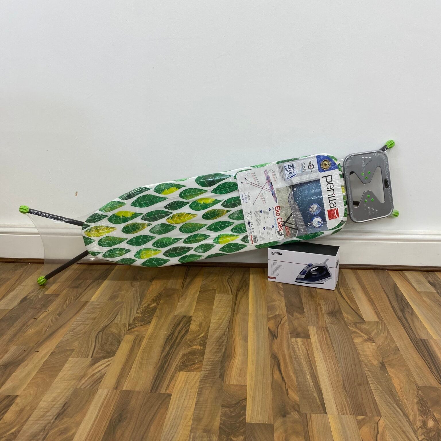 Steam Iron and Ironing Board