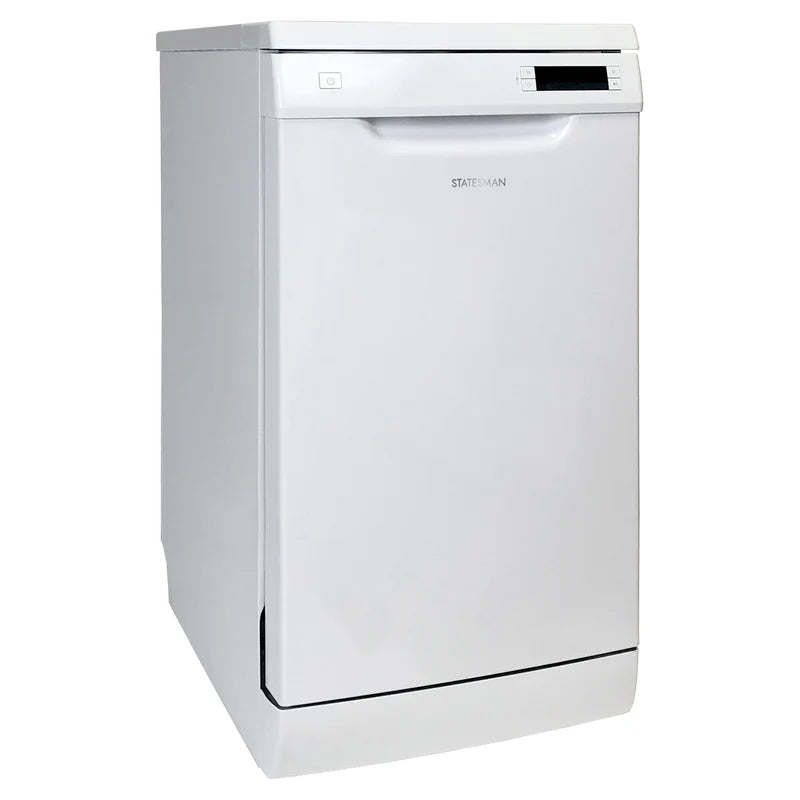 Freestanding Slimline 10 Place Dishwasher, White