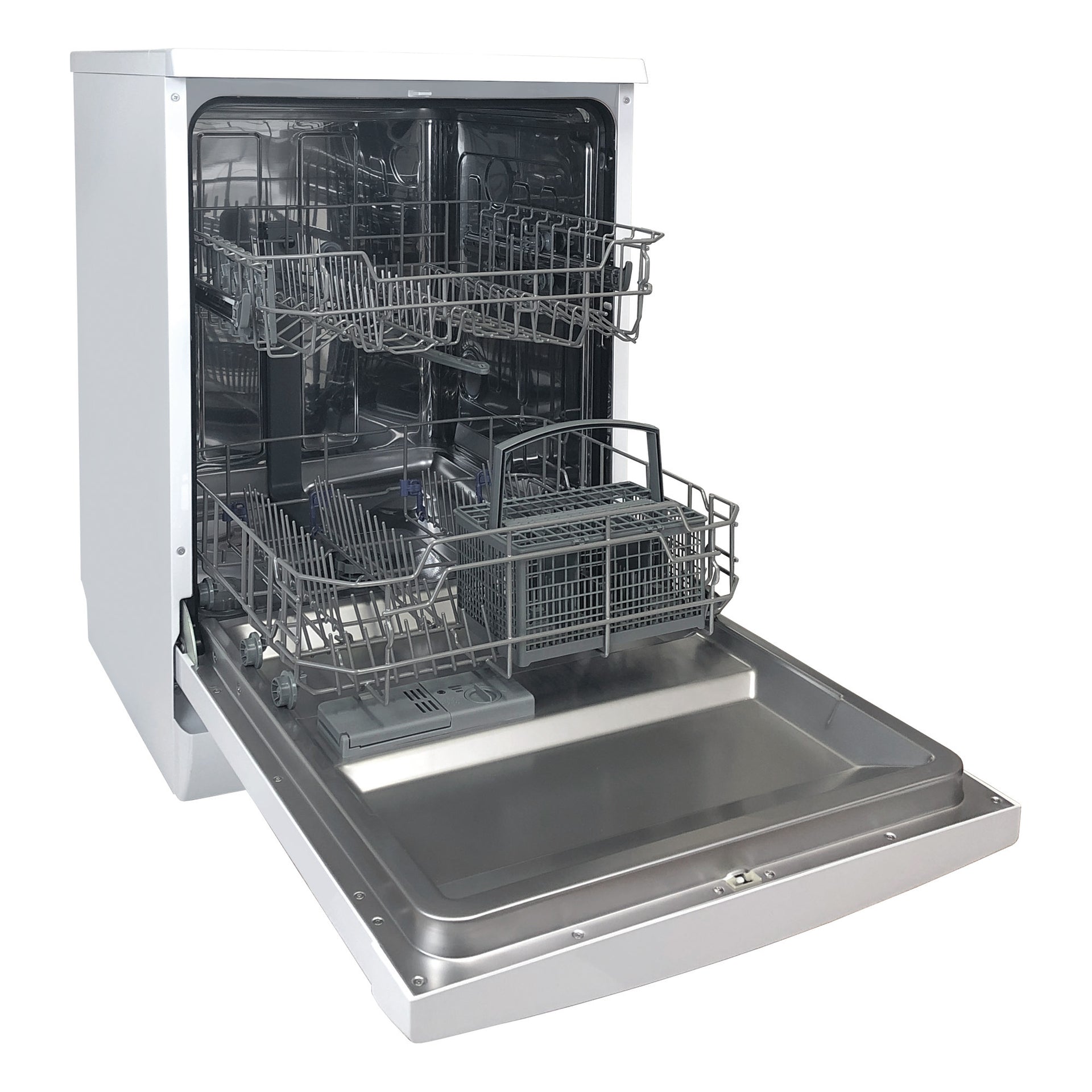 Freestanding 12 Place Dishwasher, White