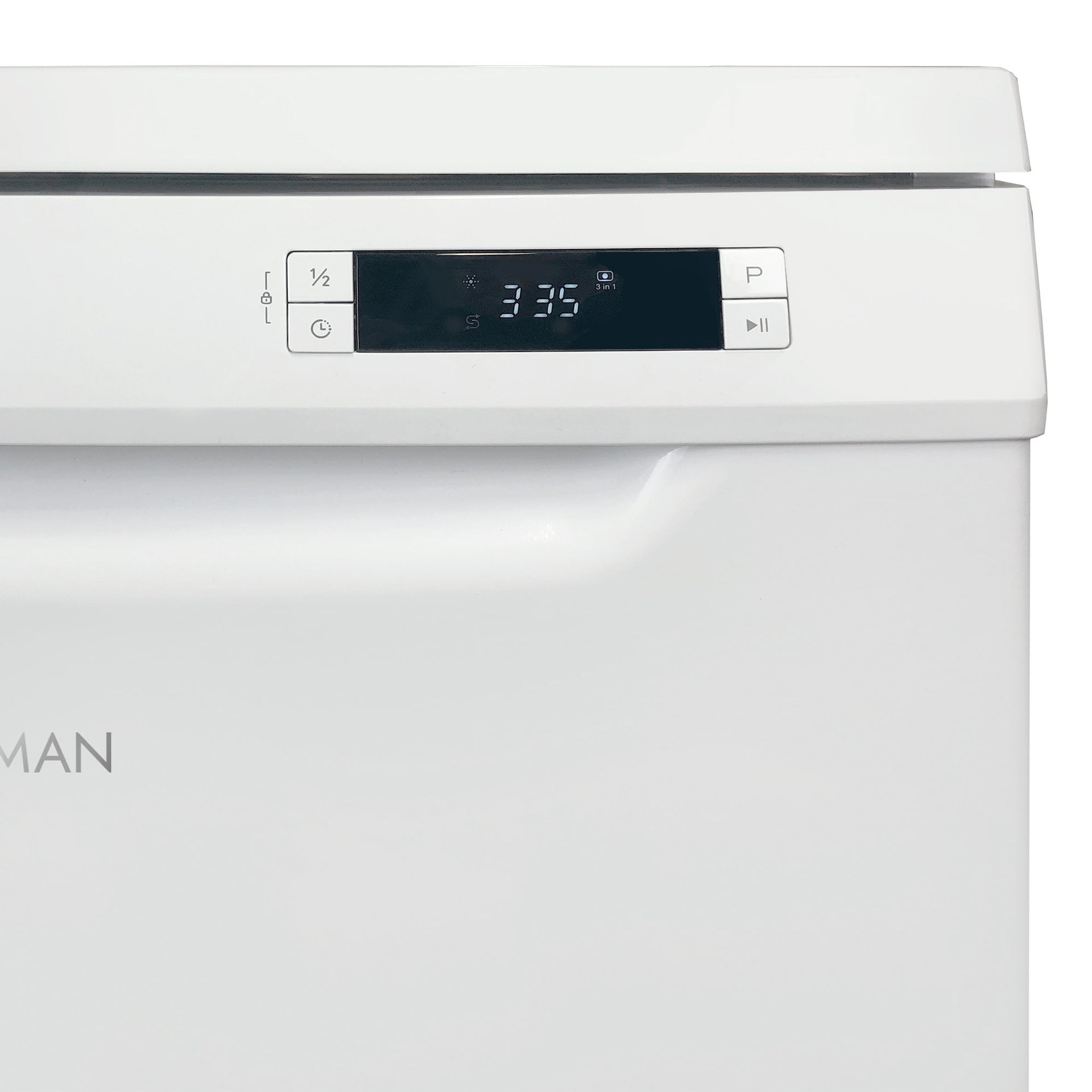 Freestanding 12 Place Dishwasher, White