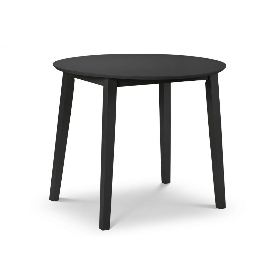 Coast Wooden Dropleaf Table Black
