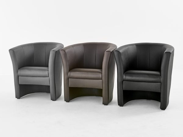 Hanbury Faux Leather Tub Chair