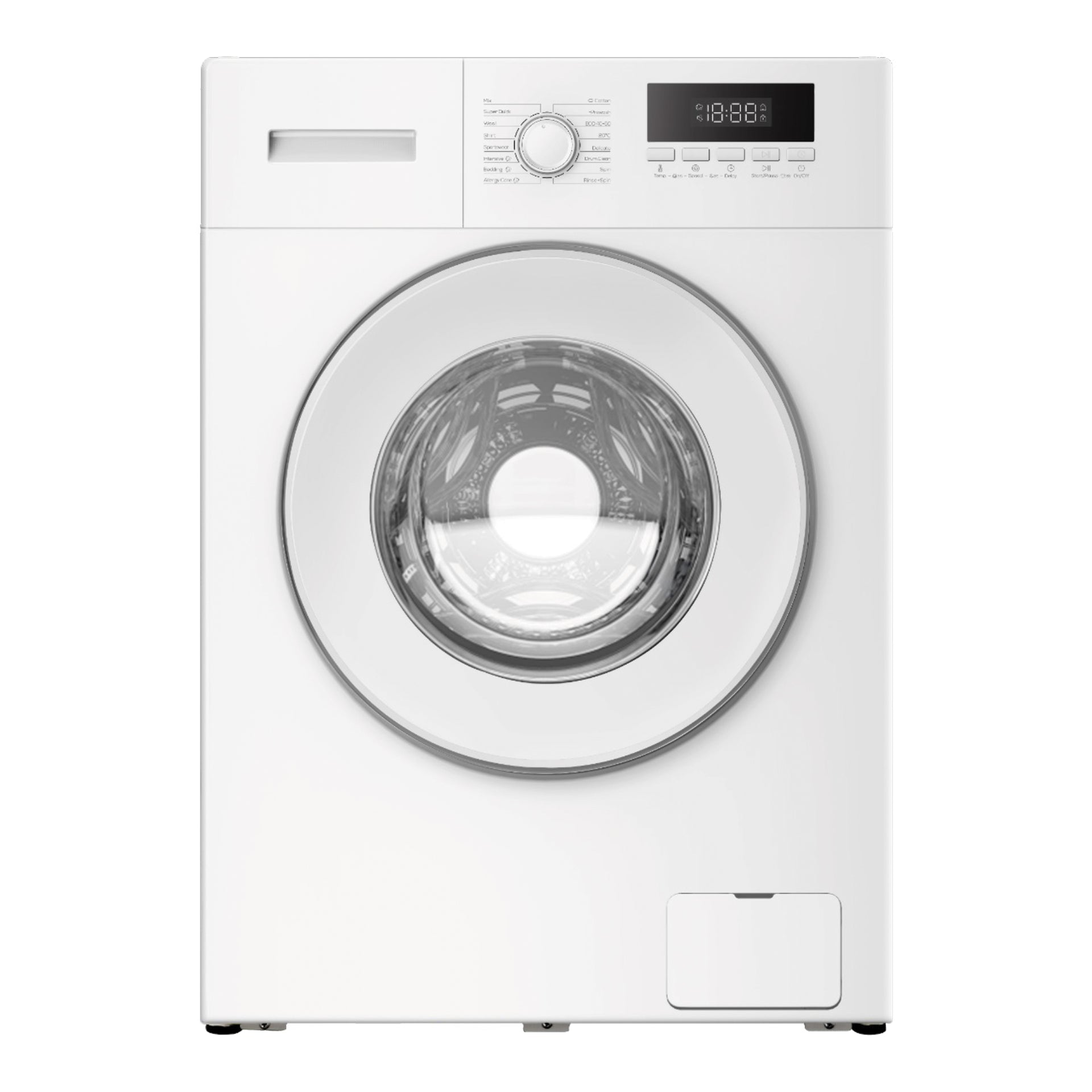 Freestanding Washing Machine, 1000rpm, 6Kg Load Capacity, White