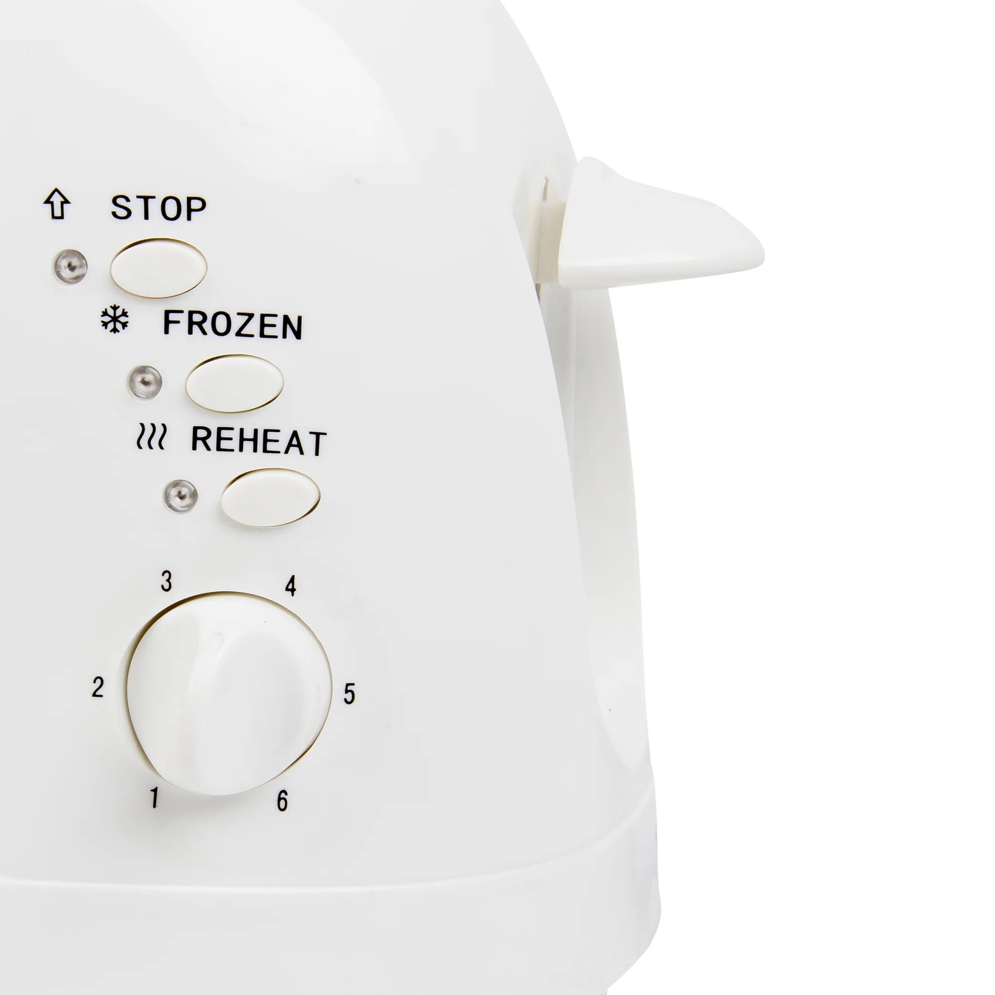 4 Slice Toaster, Removable Crumb Tray, White