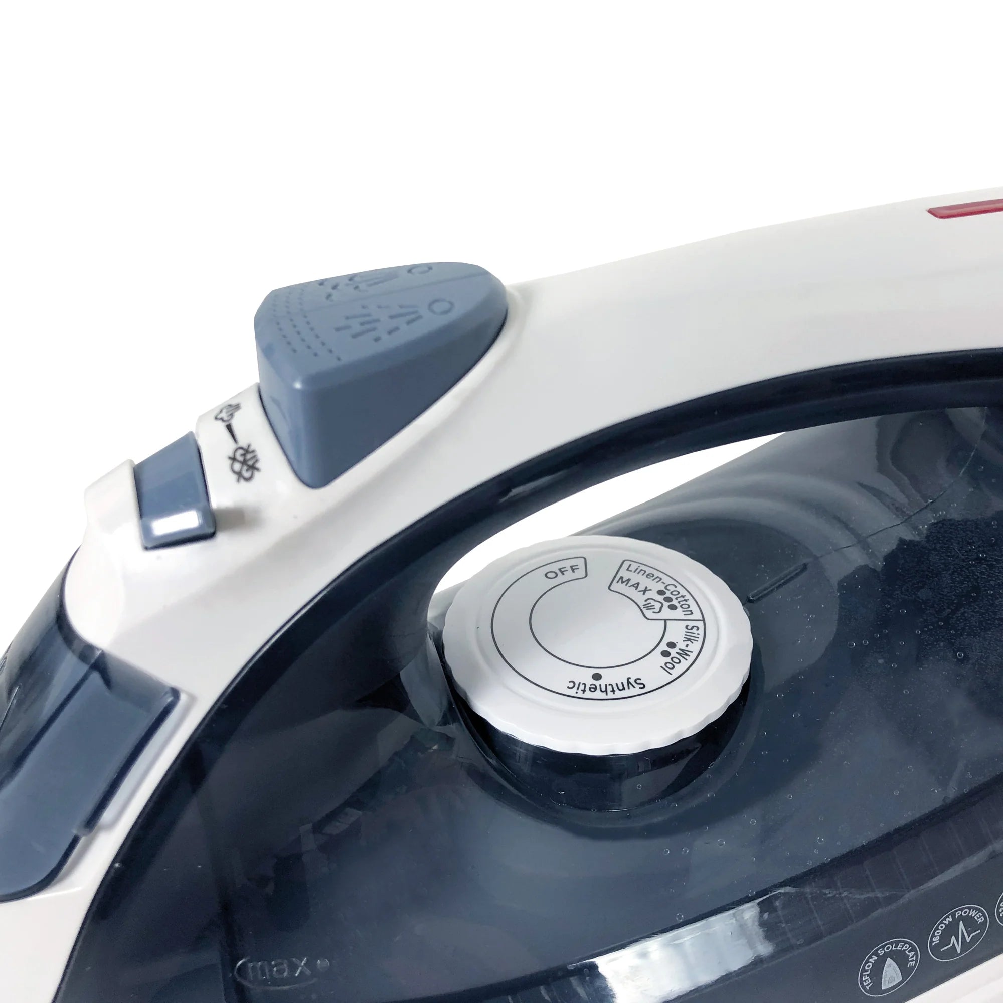 PowerSteam Lite Steam Iron, 1600W, Blue/White