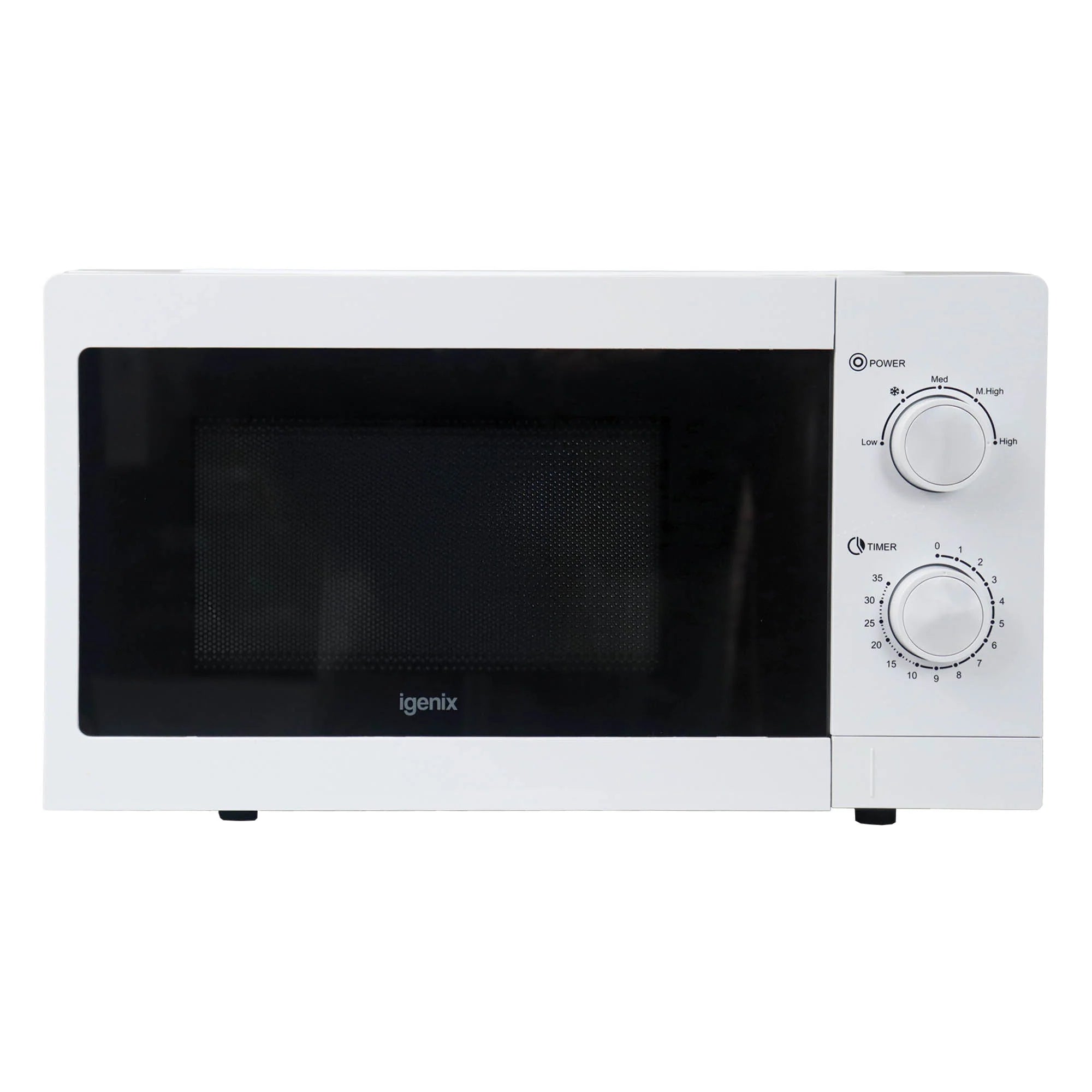 Manual Microwave, 20 Litre, 5 Power Settings, 700W, White IGMS09434W
