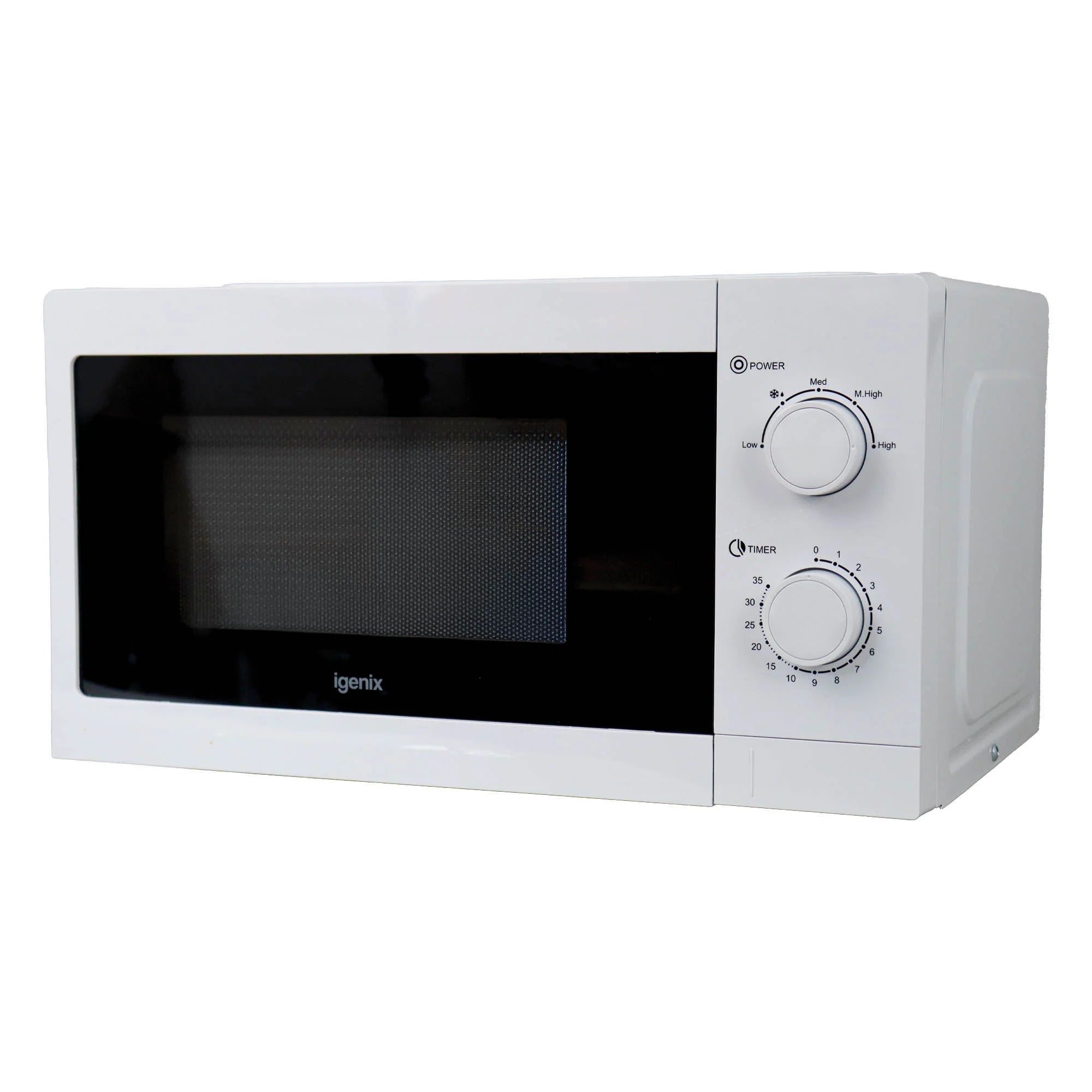 Manual Microwave, 20 Litre, 5 Power Settings, 700W, White IGMS09434W