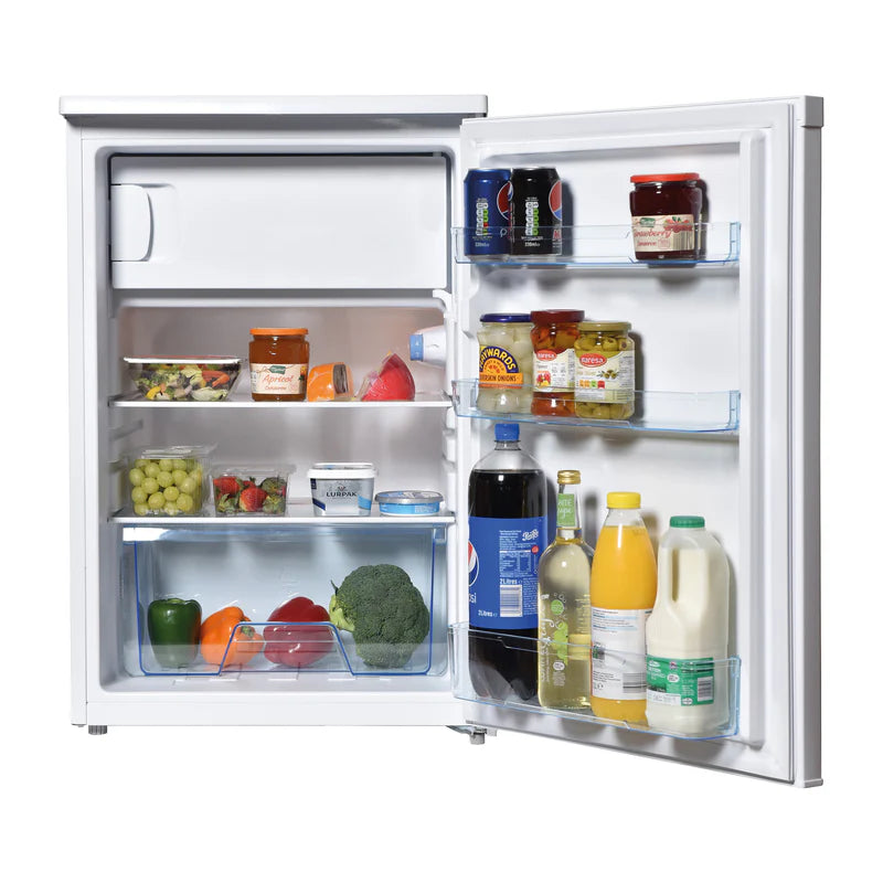 Under Counter Fridge with 4* Ice Box, 97 Litre, White