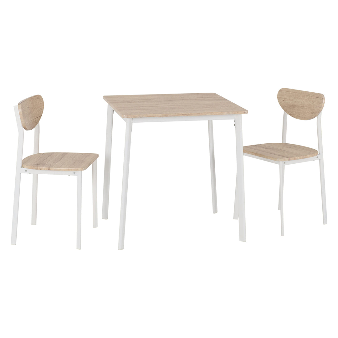 Riley Small Dining Set Table & 2 Chairs
