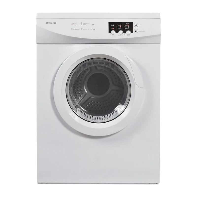 Vented Freestanding Tumble Dryer, 7kg Load Capacity, White