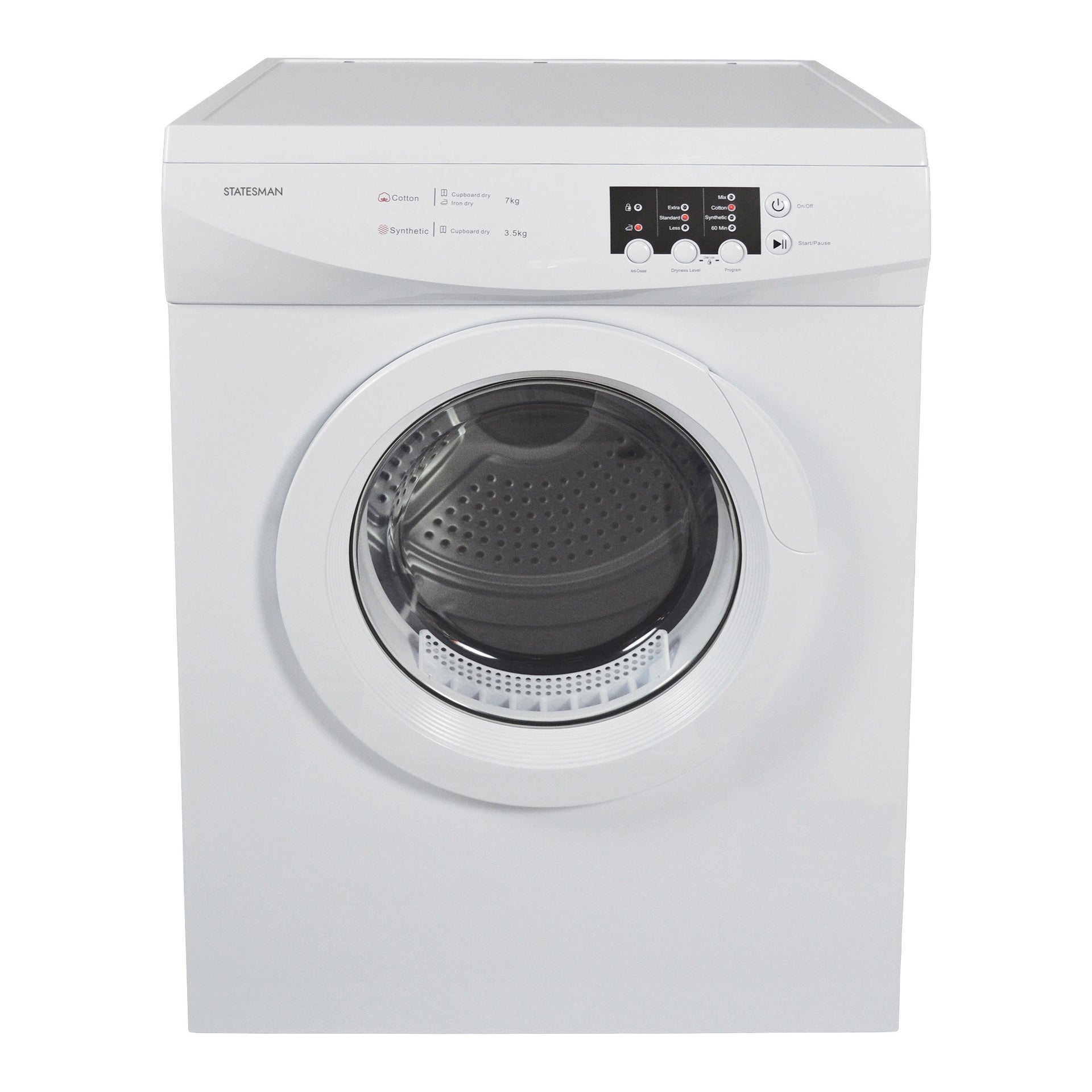 Vented Freestanding Tumble Dryer, 7kg Load Capacity, White