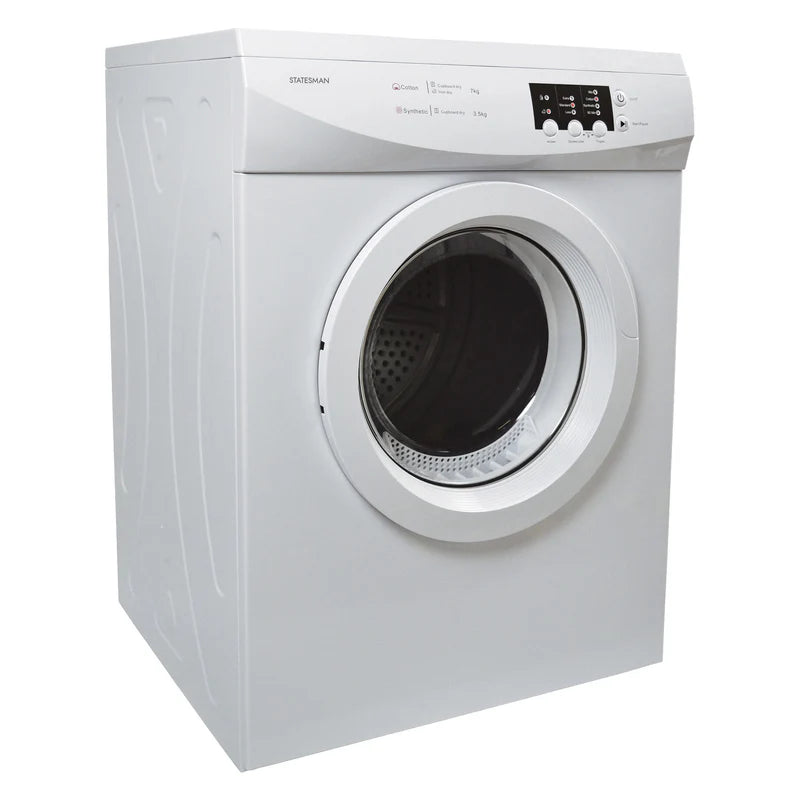 Vented Freestanding Tumble Dryer, 7kg Load Capacity, White