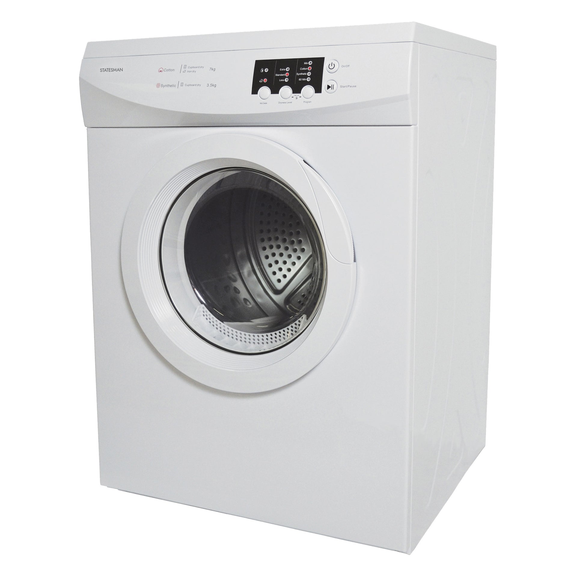 Vented Freestanding Tumble Dryer, 7kg Load Capacity, White