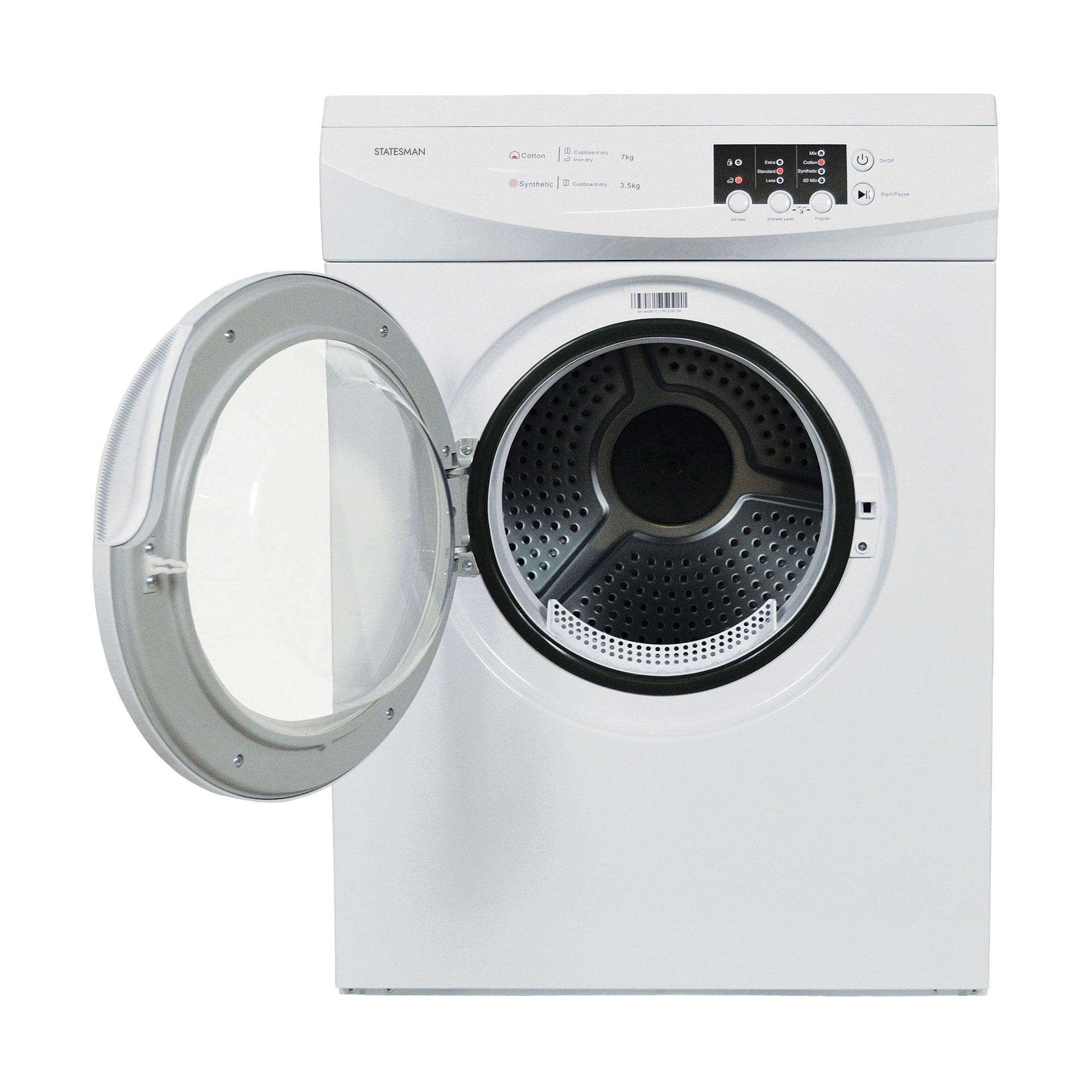 Vented Freestanding Tumble Dryer, 7kg Load Capacity, White