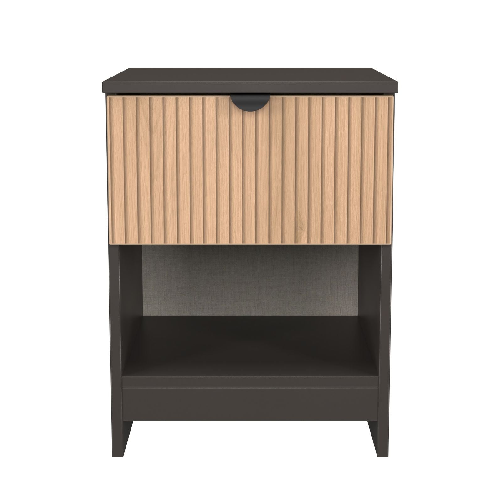 Bora 15" 2 Drawer / 1 Shelf Bedside