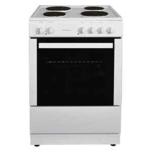 60cm Freestanding Electric Cooker - Single Cavity with Solid Plate Hob